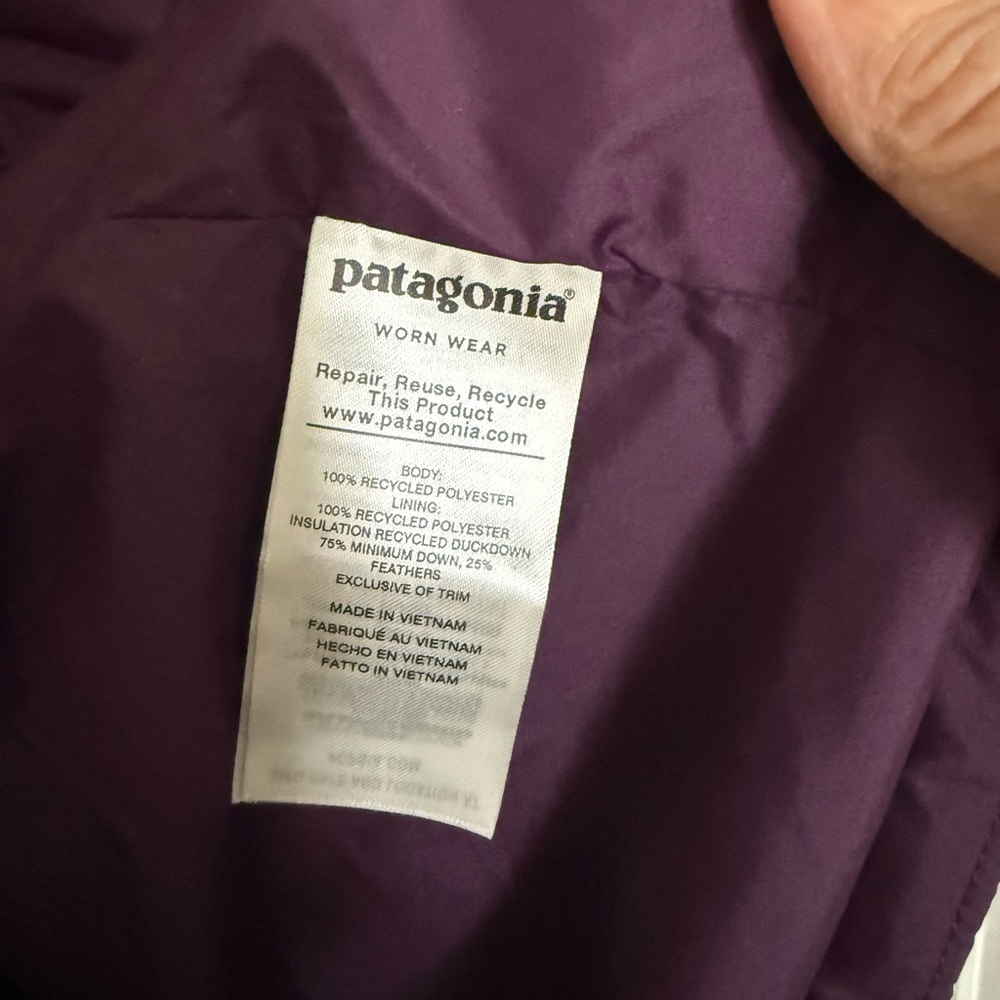Patagonia Deep Purple Outerwear - Picture 3 of 6